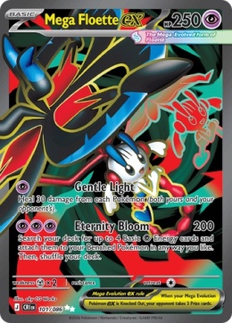 Pokémon TCG : Mega Floette ex #101 Pokemon Chaos Rising