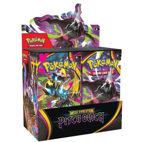 Pokémon TCG: Mega Evolution - Pitch Black - Booster Display