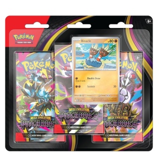 Pokémon TCG: Mega Evolution - Pitch Black - 3-Pack Blister
