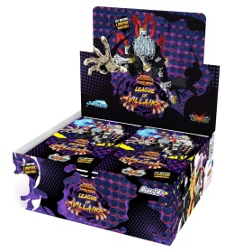 My Hero Academia CCG Series 4: League of Villains First Edition Booster Display (24 packs) - EN