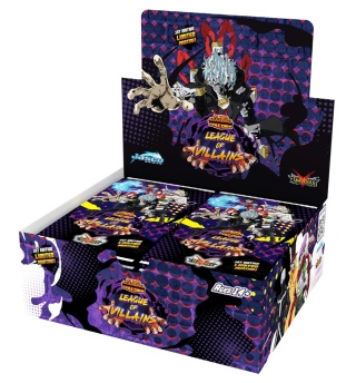 My Hero Academia CCG Series 4: League of Villains First Edition Booster Display (24 packs) - EN